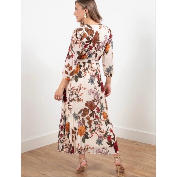 Tribal Femme Floral Flowy Maxi Dress - Picture 2 of 8